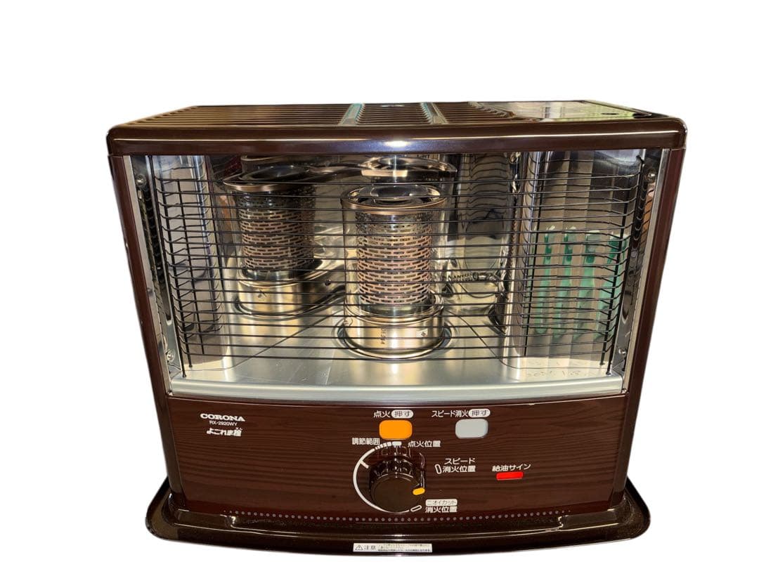コロナ ストーブ 灯油 電池　よごれま栓RX-2920WY 美品 動作良好