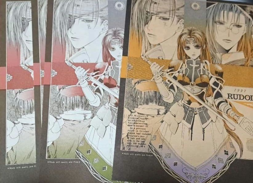 珠黎皐夕 同人便箋63枚↑オウガバトル、FINAL FANTASY