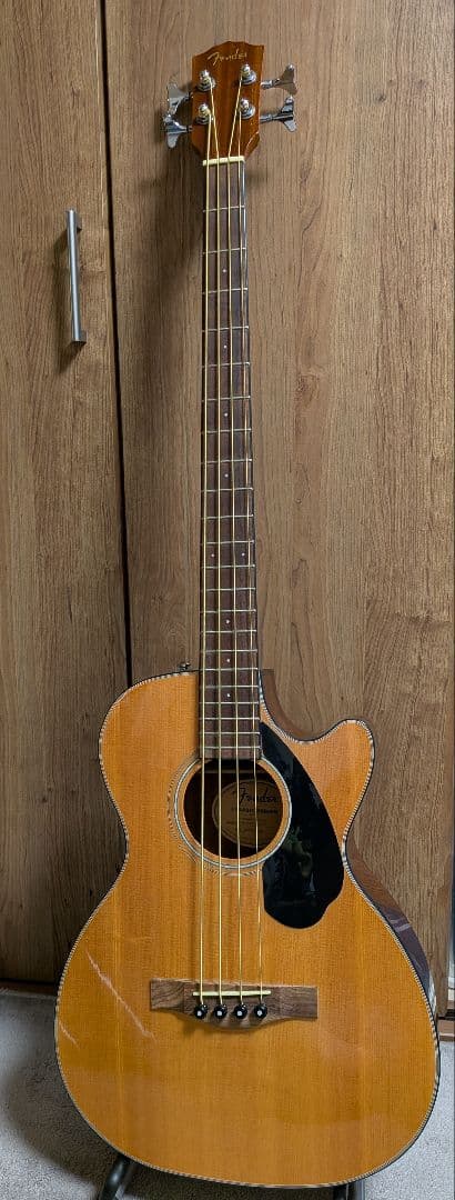 【美品】Fender アコースティックベース CB-60SCE Natural
