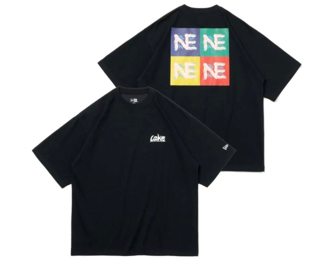 くっきー！ COOKIE！ニューエラくっきーコラボTシャツ　ブラック 新品未使用