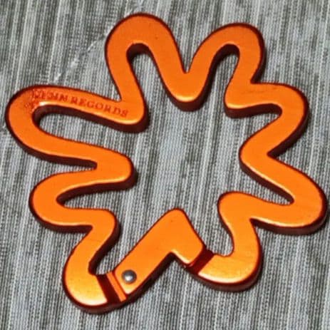 藤井風さん　花カラビナ　オレンジ