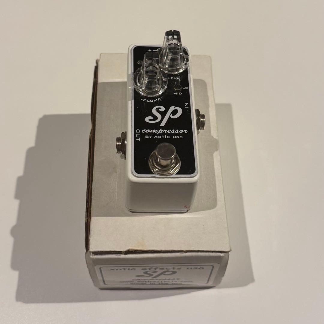 ギター xotic sp compressor