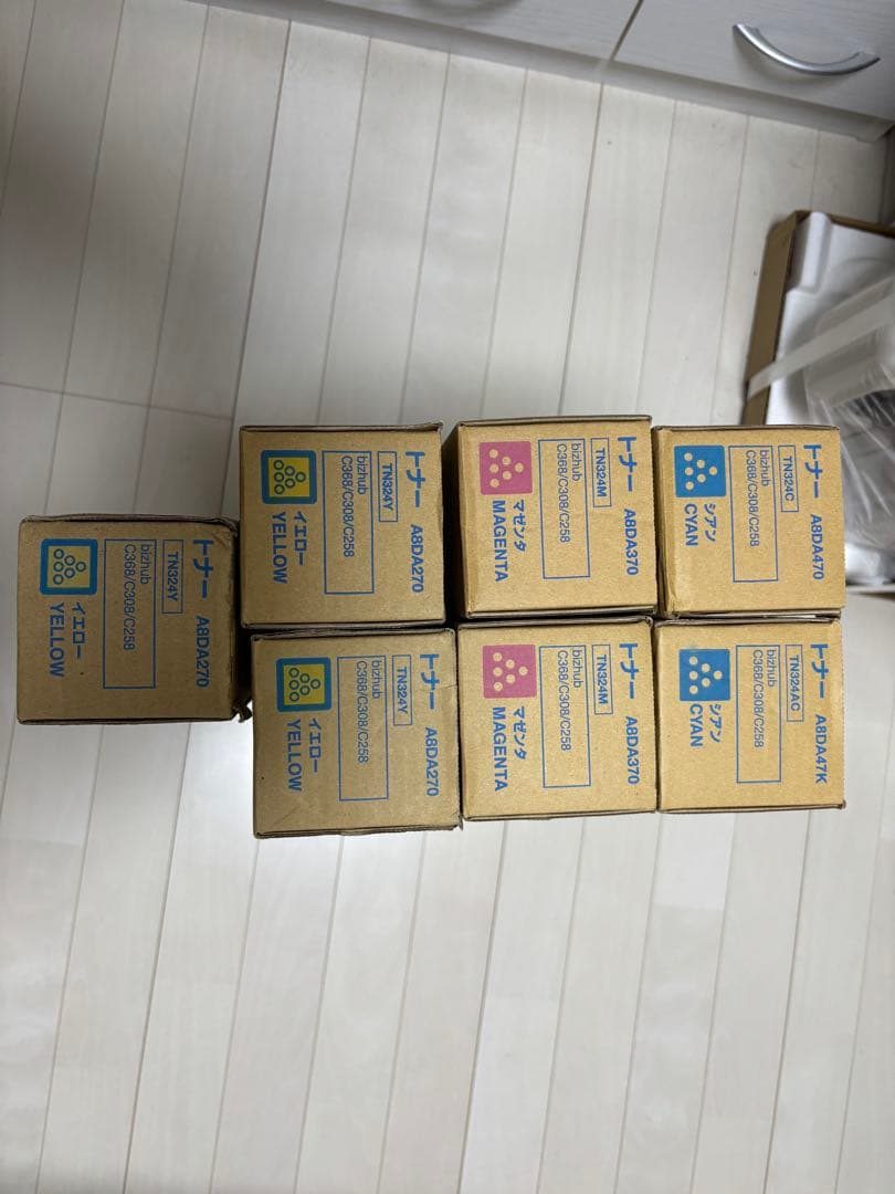 コニカTN324 7個セット➕CanonNPG-52