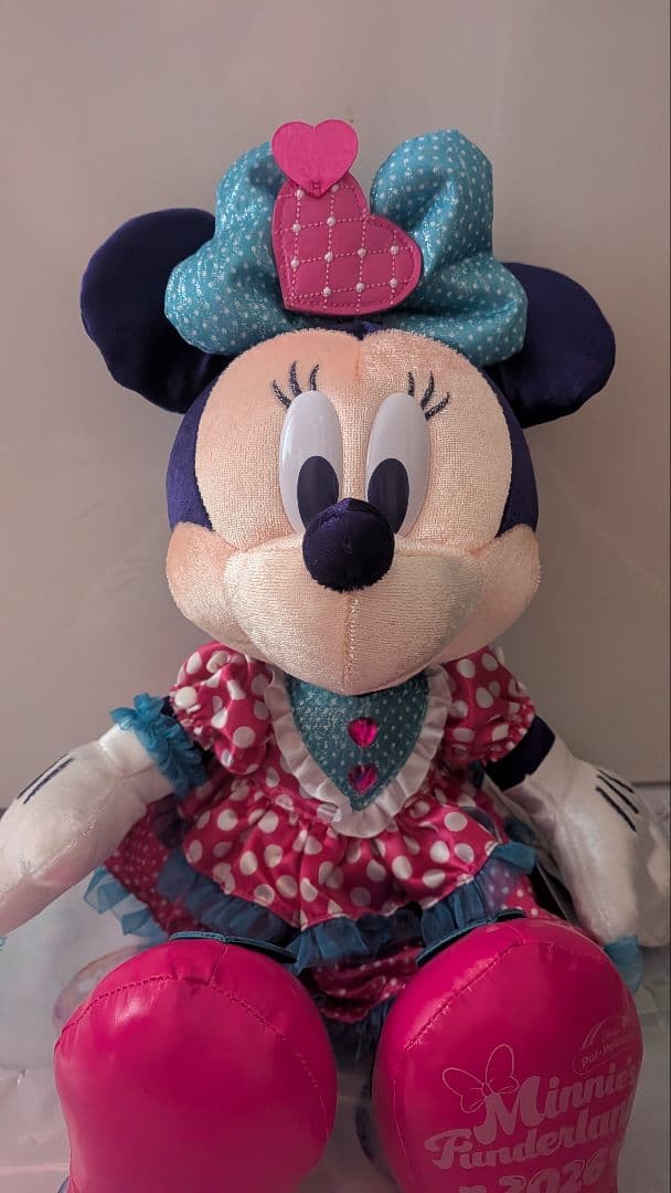 新品　ミニー　ファンダーランド　ぬいぐるみ　ミニパル　パルパルーザ