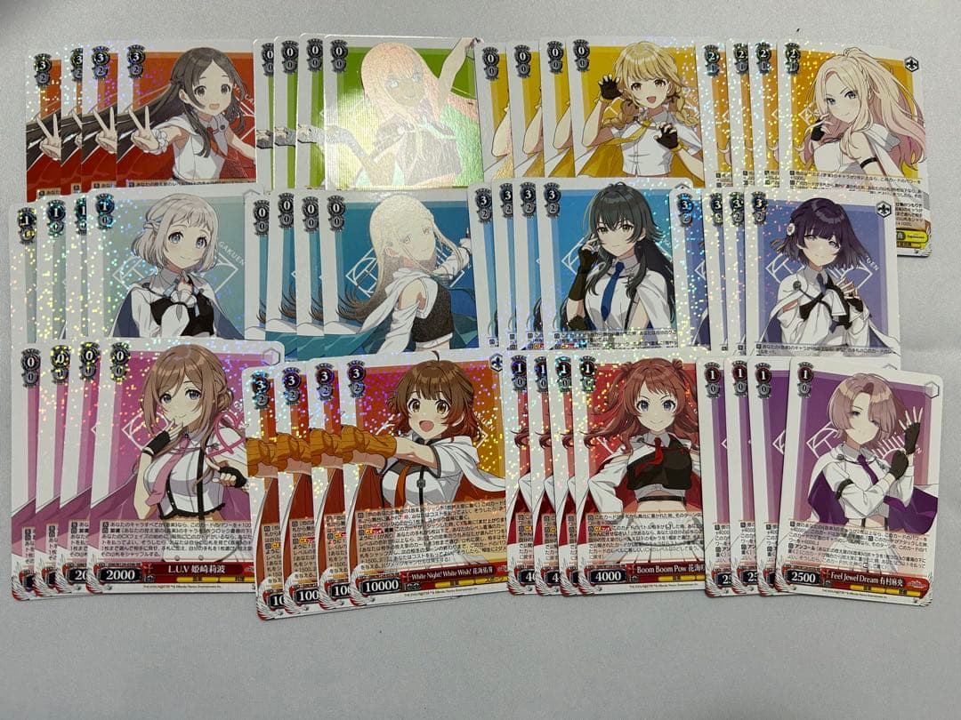 ヴァイス 学園アイドルマスター b版 RR以下各種４枚セット 4コン 学マス