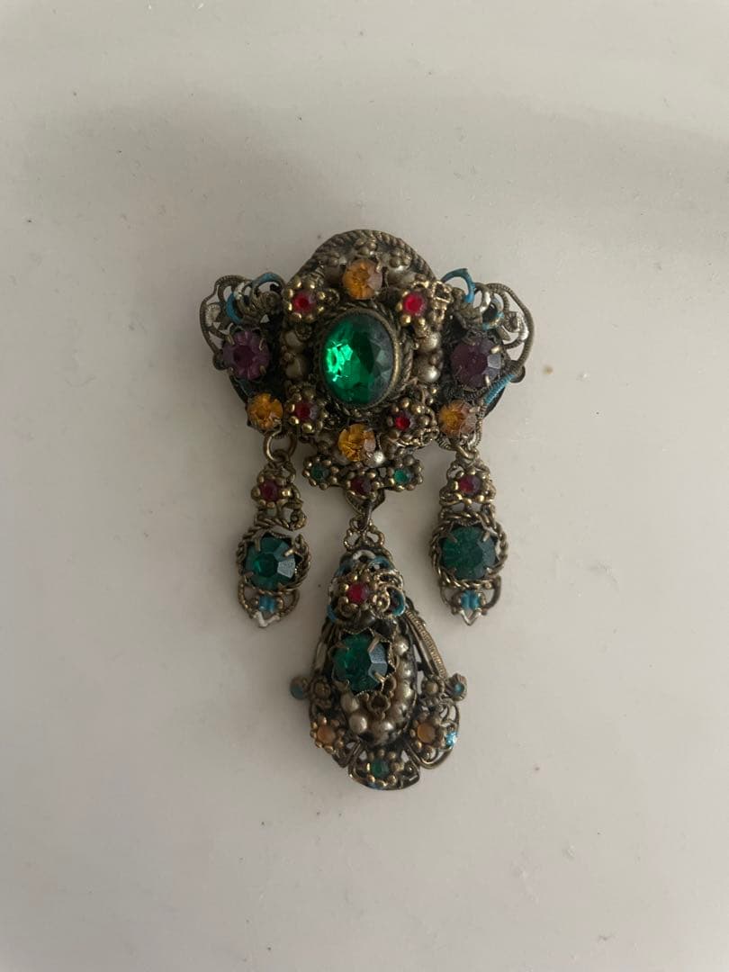 ヴィンテージ装飾ブローチ　コスチューム