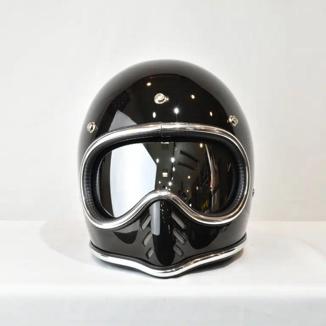 NOBUDZ クロムクロスヘルメット BLACK Mサイズ