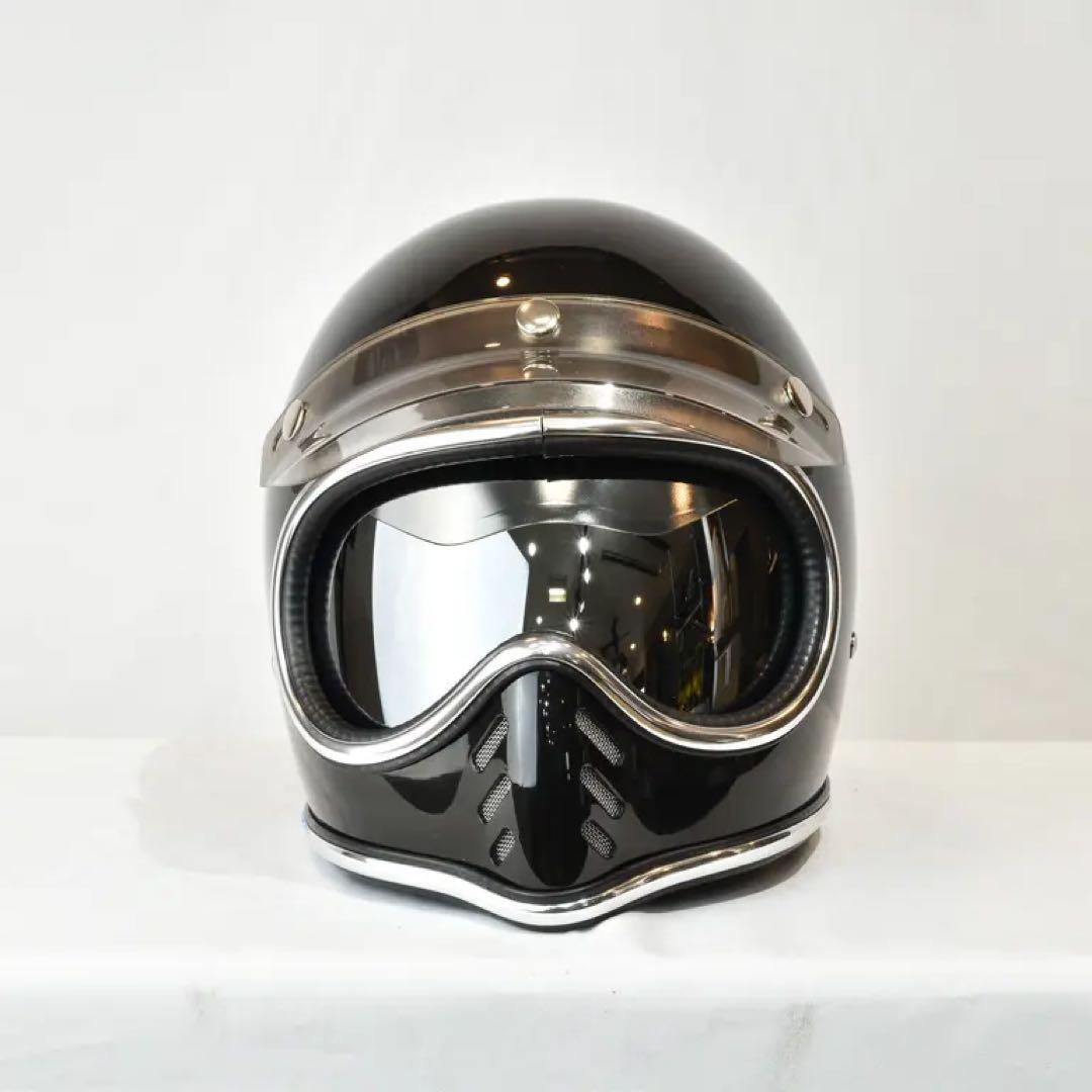 NOBUDZ クロムクロスヘルメット BLACK Mサイズ