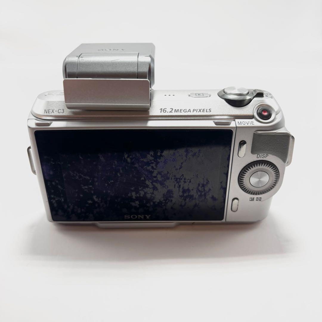 SONY α NEX-C3 シルバー レンズキット ミラーレス一眼カメラ
