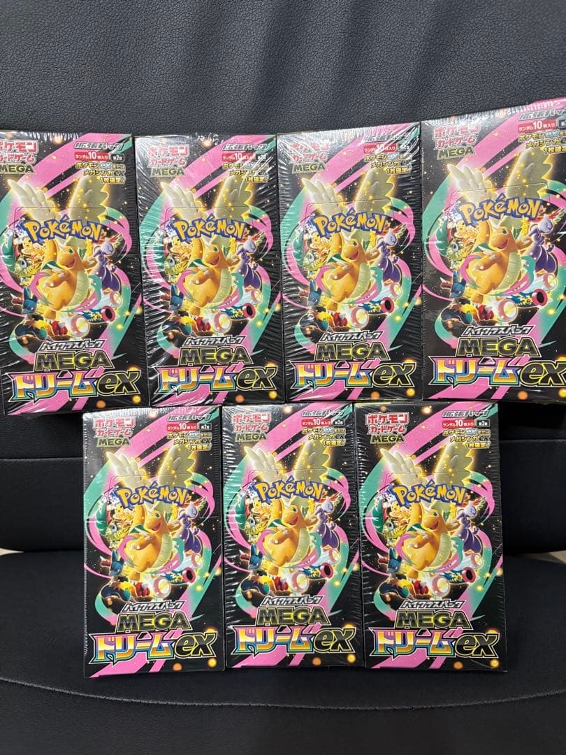 ポケモンカードゲーム　MEGAドリームex　新品未開封　シュリンク付き