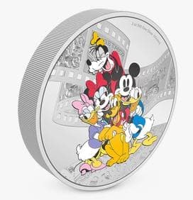 か*ー様 Disney ディズニー 100周年 記念 銀貨 限定 シリアルNo1