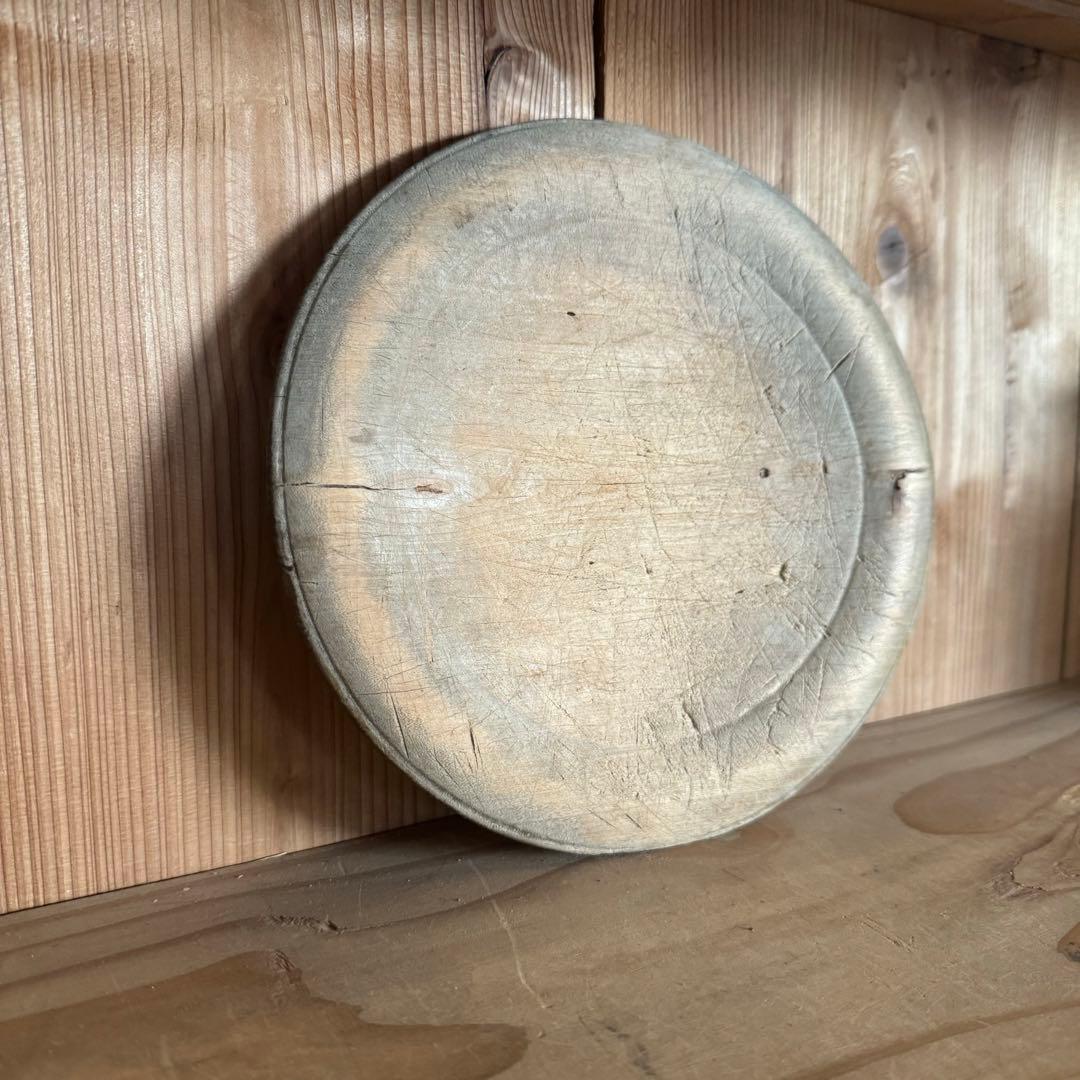 スウェーデン 19世紀頃 木皿 北欧 アンティーク 民藝 古物 ビンテージ