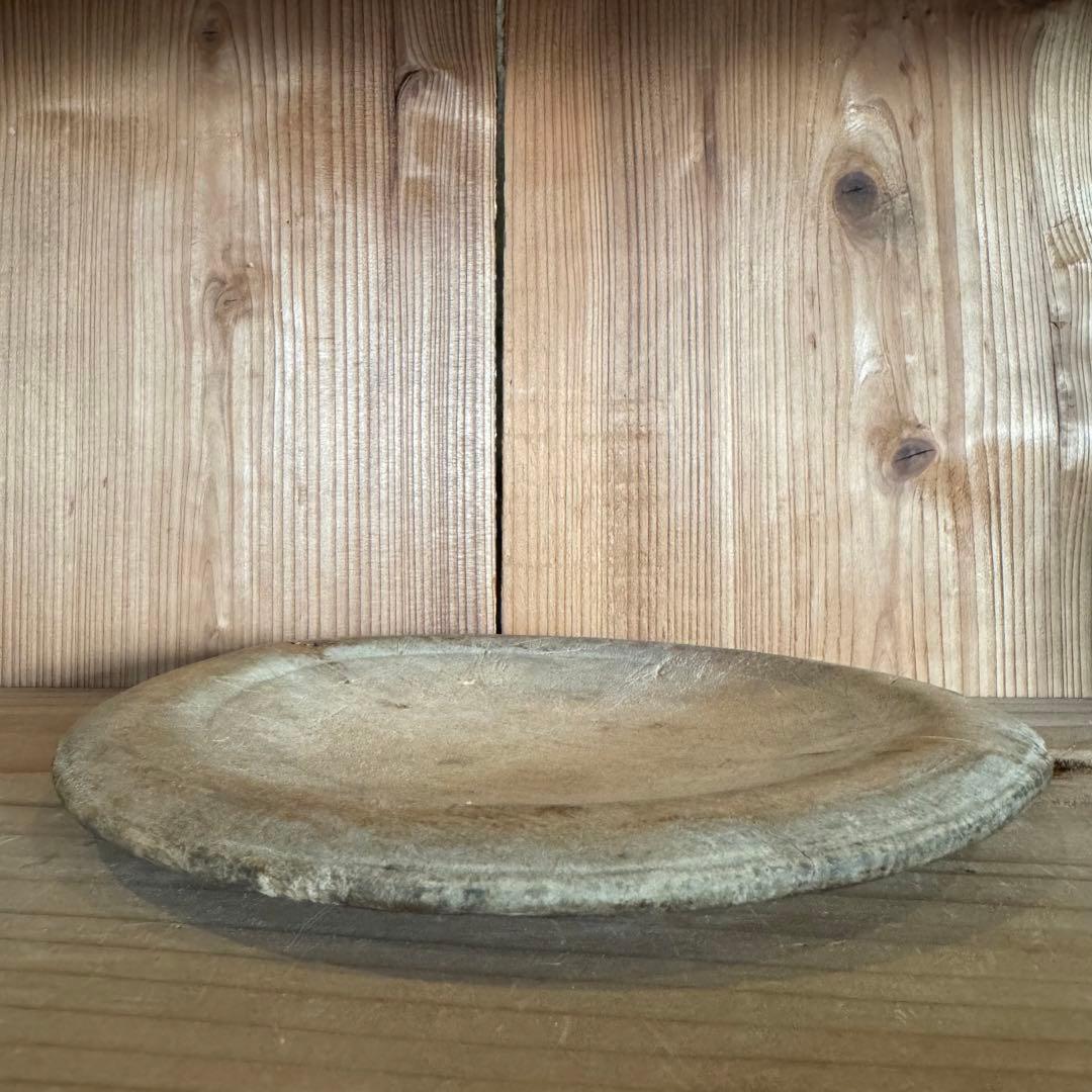 スウェーデン 19世紀頃 木皿 北欧 アンティーク 民藝 古物 ビンテージ