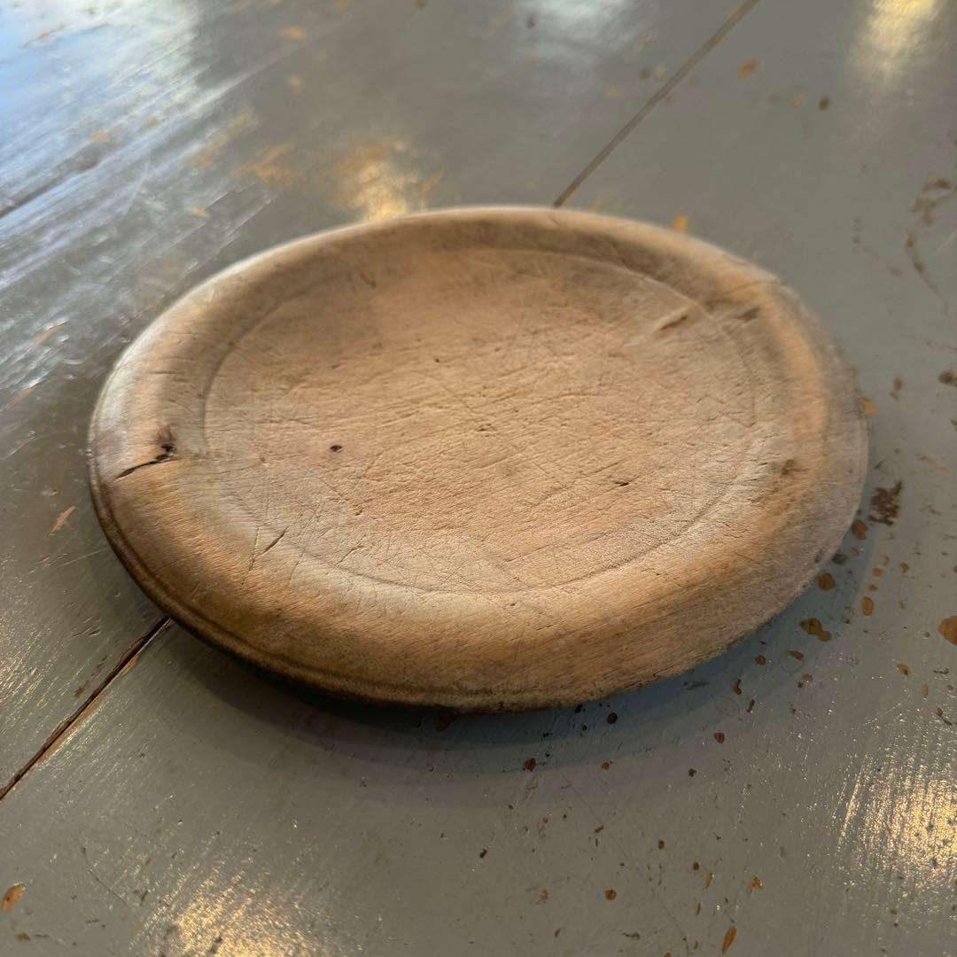 スウェーデン 19世紀頃 木皿 北欧 アンティーク 民藝 古物 ビンテージ