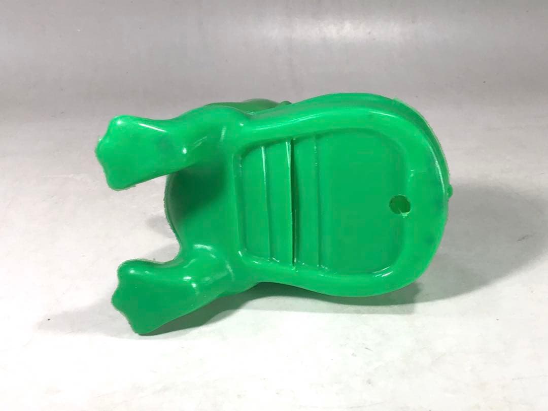 昭和レトロ ハイハイ 河童 赤ちゃん 人形 妖怪 お化け 駄玩具 ソフビ 茶