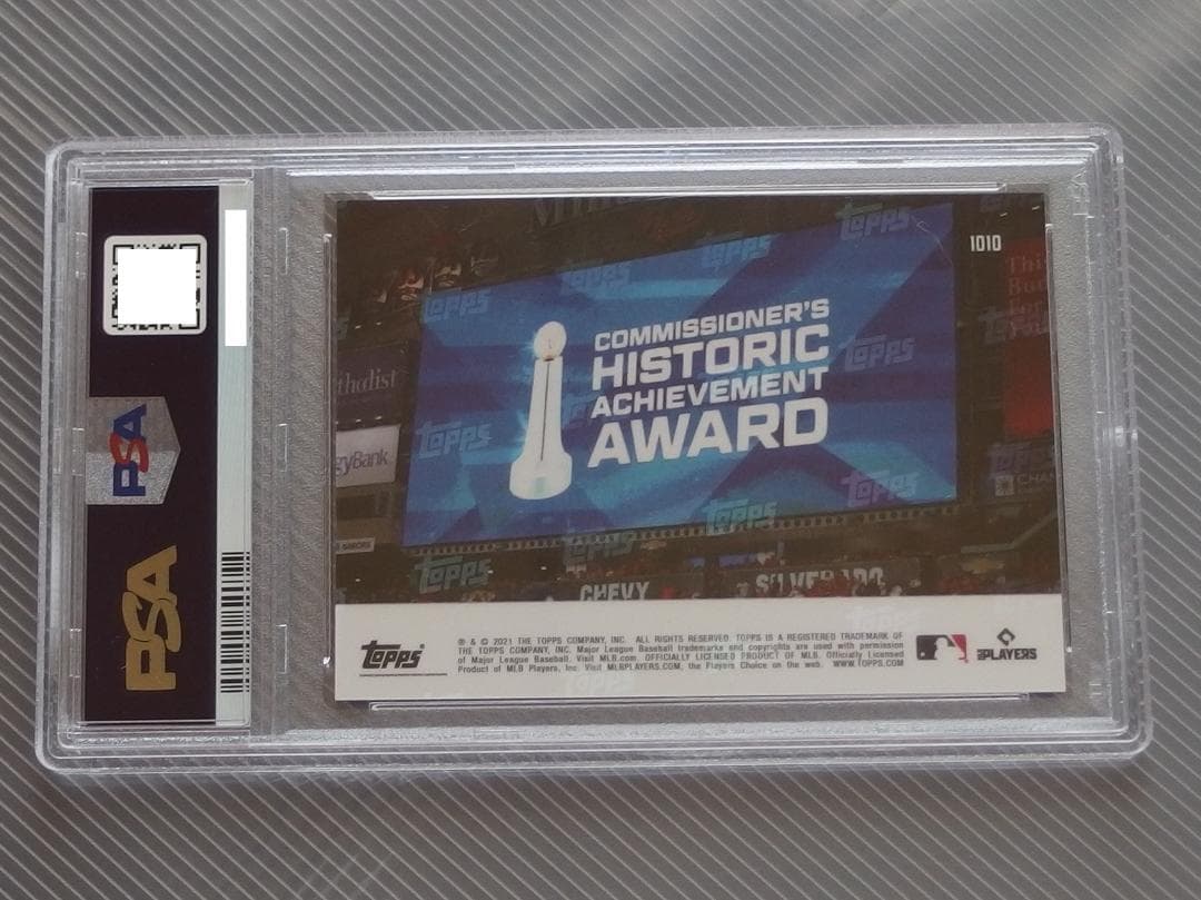 世界で1枚！　大谷翔平　Topps now　PSA10　パープルパラレル