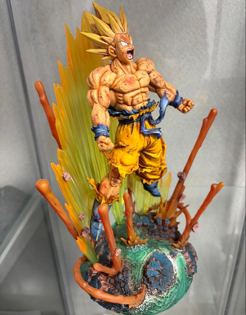 スーパーサイヤ人孫悟空 フリーザ フィギュアアーツZERO 一番くじ リペイント