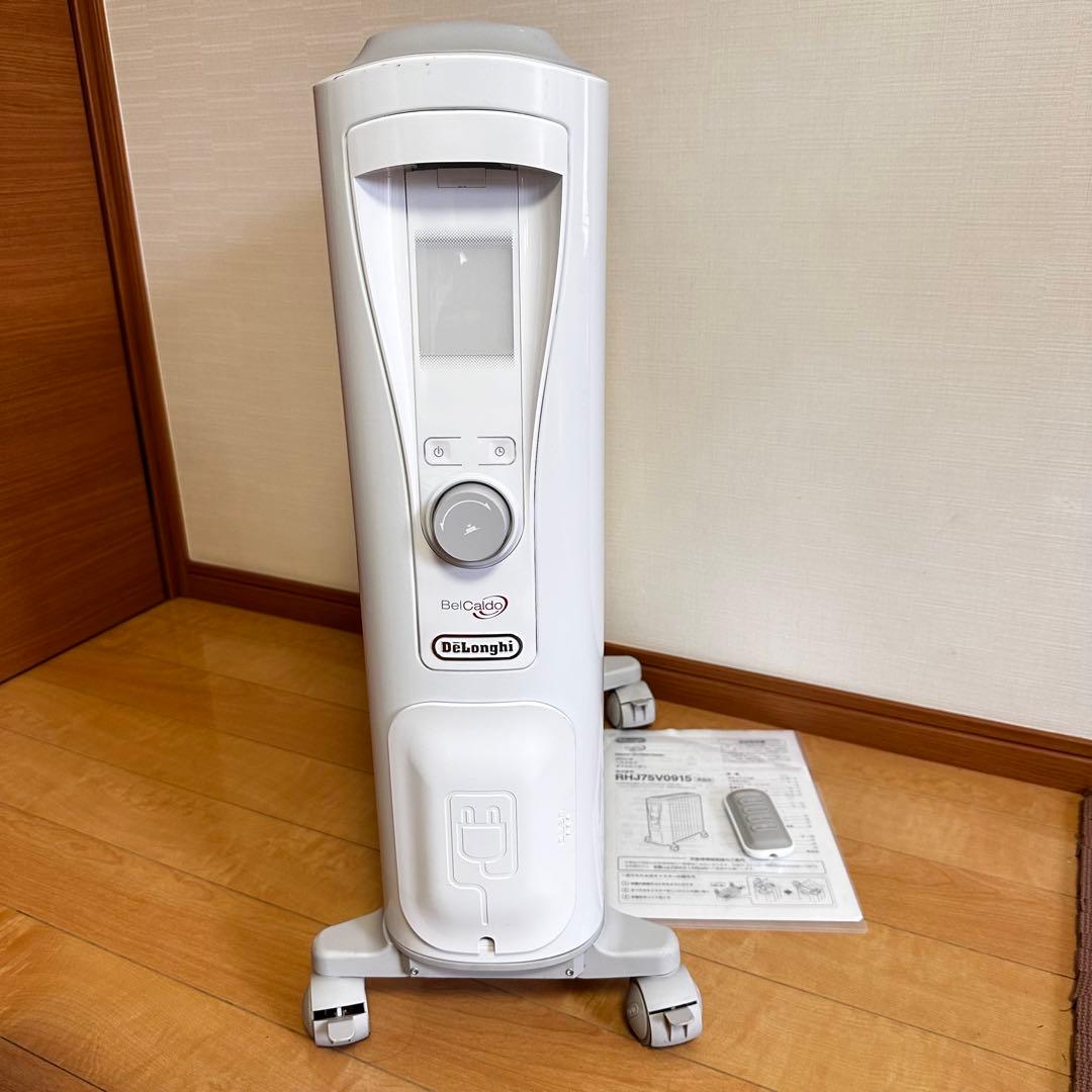 ⑮ デロンギ　オイルヒーター　RHJ75V0915-GY　10~13畳用