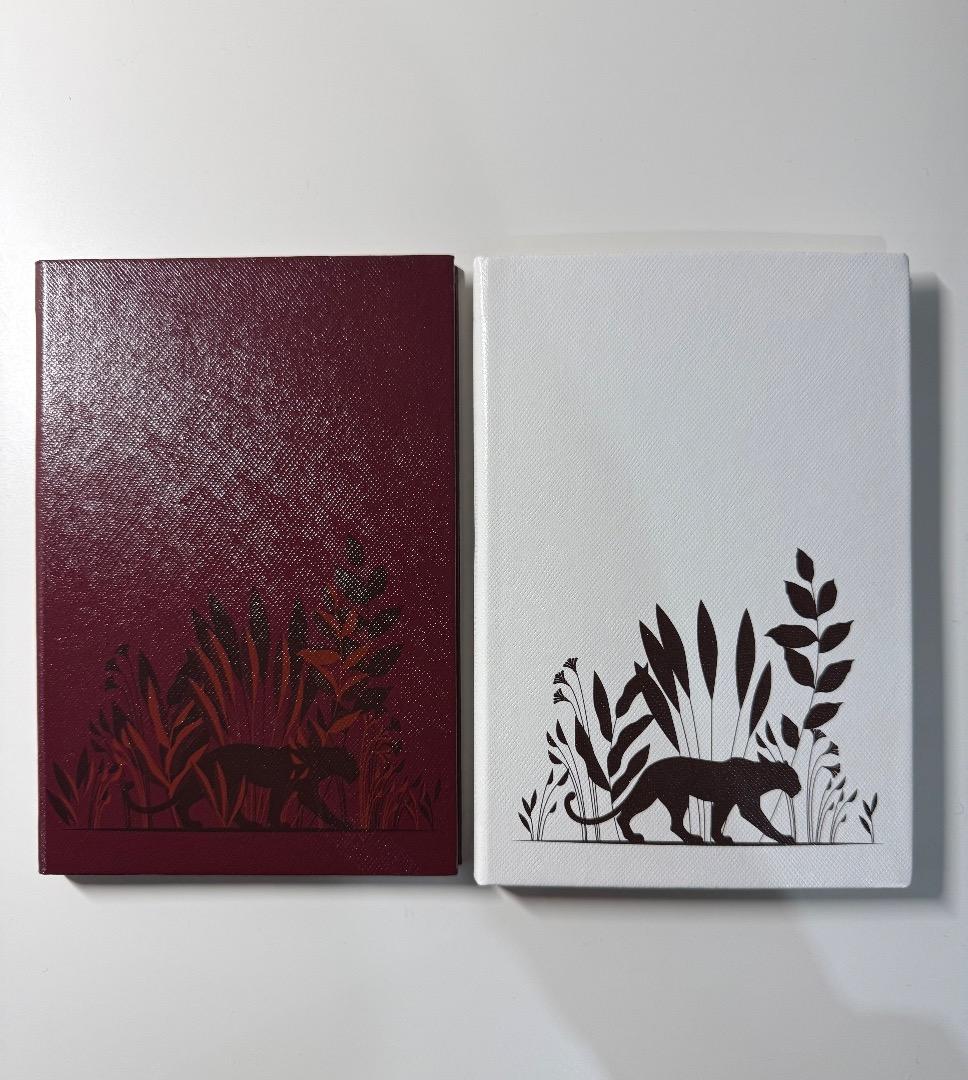 新品・未使用【Cartier カルティエ パンテール ノート 赤白 ２冊セット】