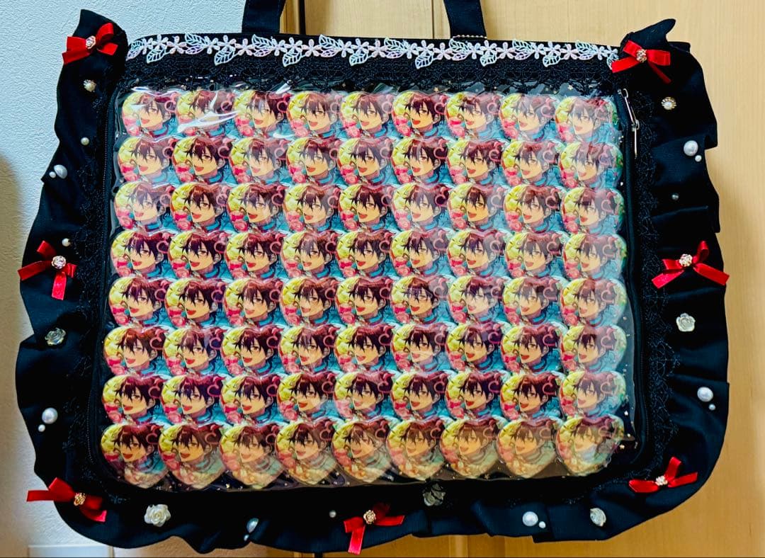 守沢千秋 ホワイトデー ハート缶バッジ A3