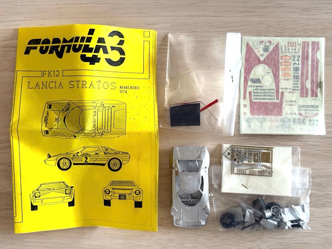 1/43キット レーシング 43 ランチア ストラトス MARLBORO 74