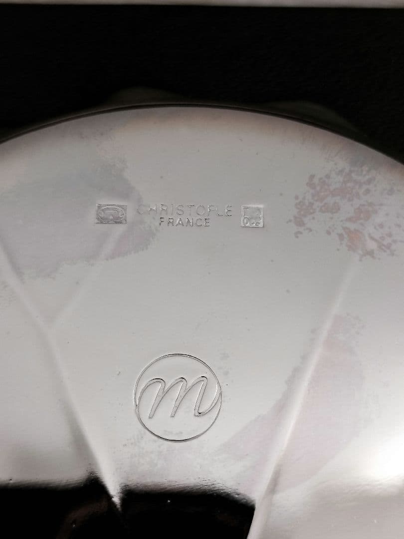 ゆゆ　クリストフル　フラワーベース　BOUCHERONプレートセット