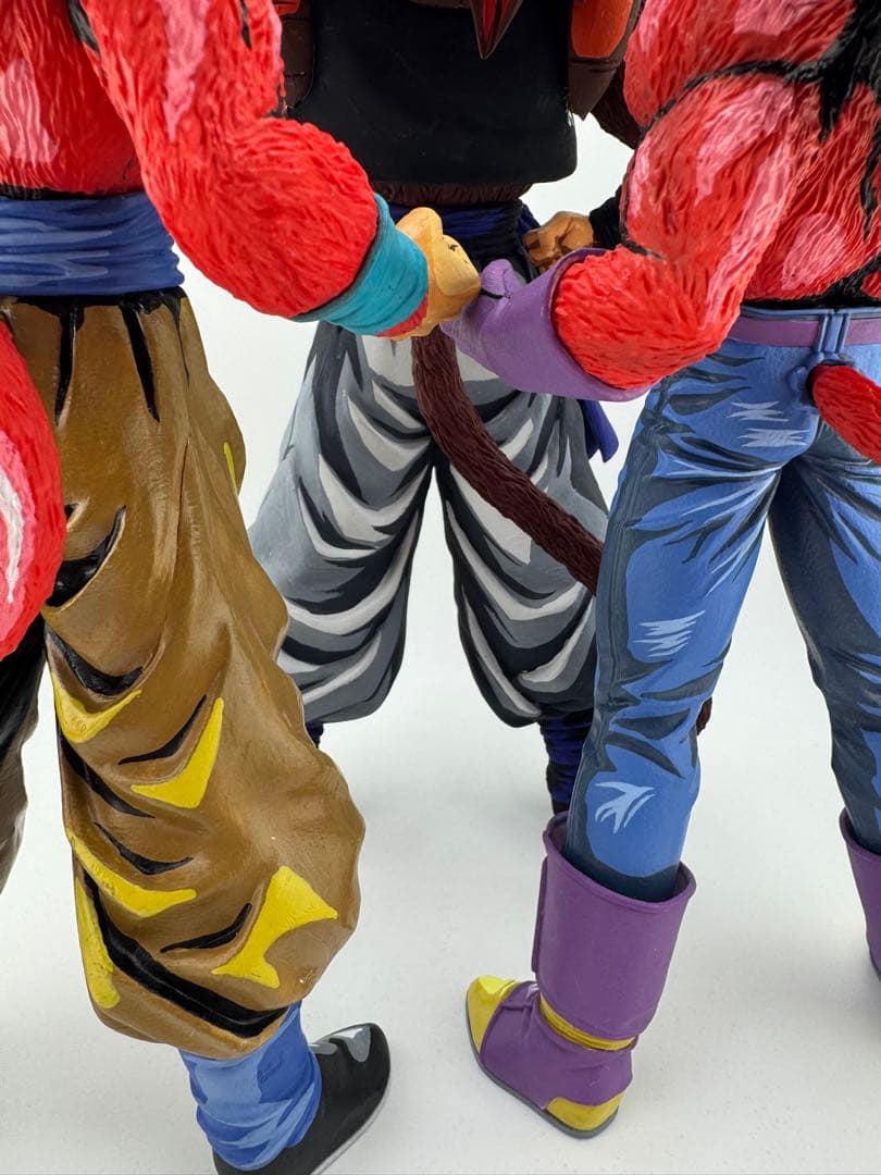 一番くじ　グレイテストサイヤン ゴジータ4 ベジータ4 孫悟空4 リペイント