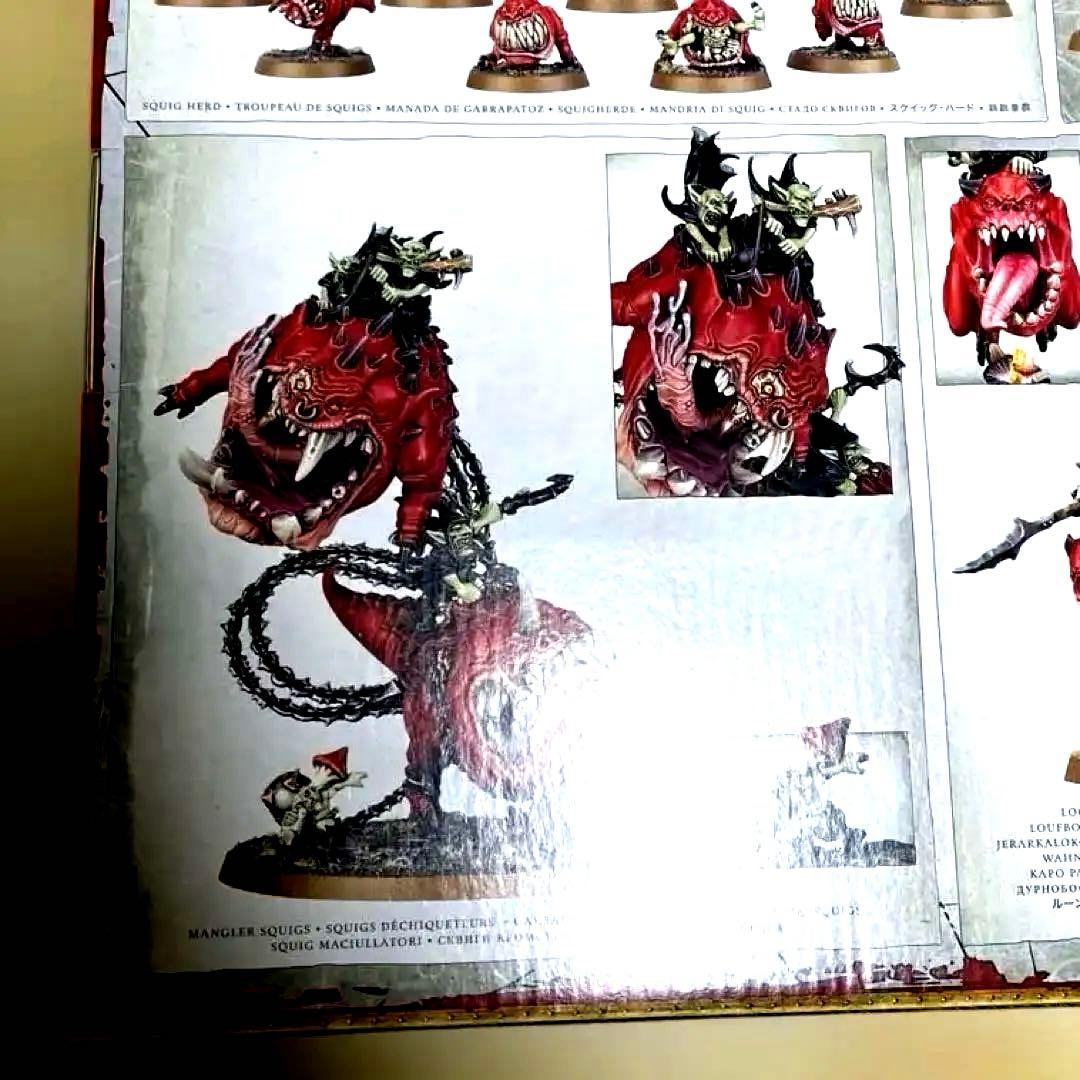 【新品】ウォーハンマー.エイジオブシグマー、バトルフォース　スクイッグランチェ