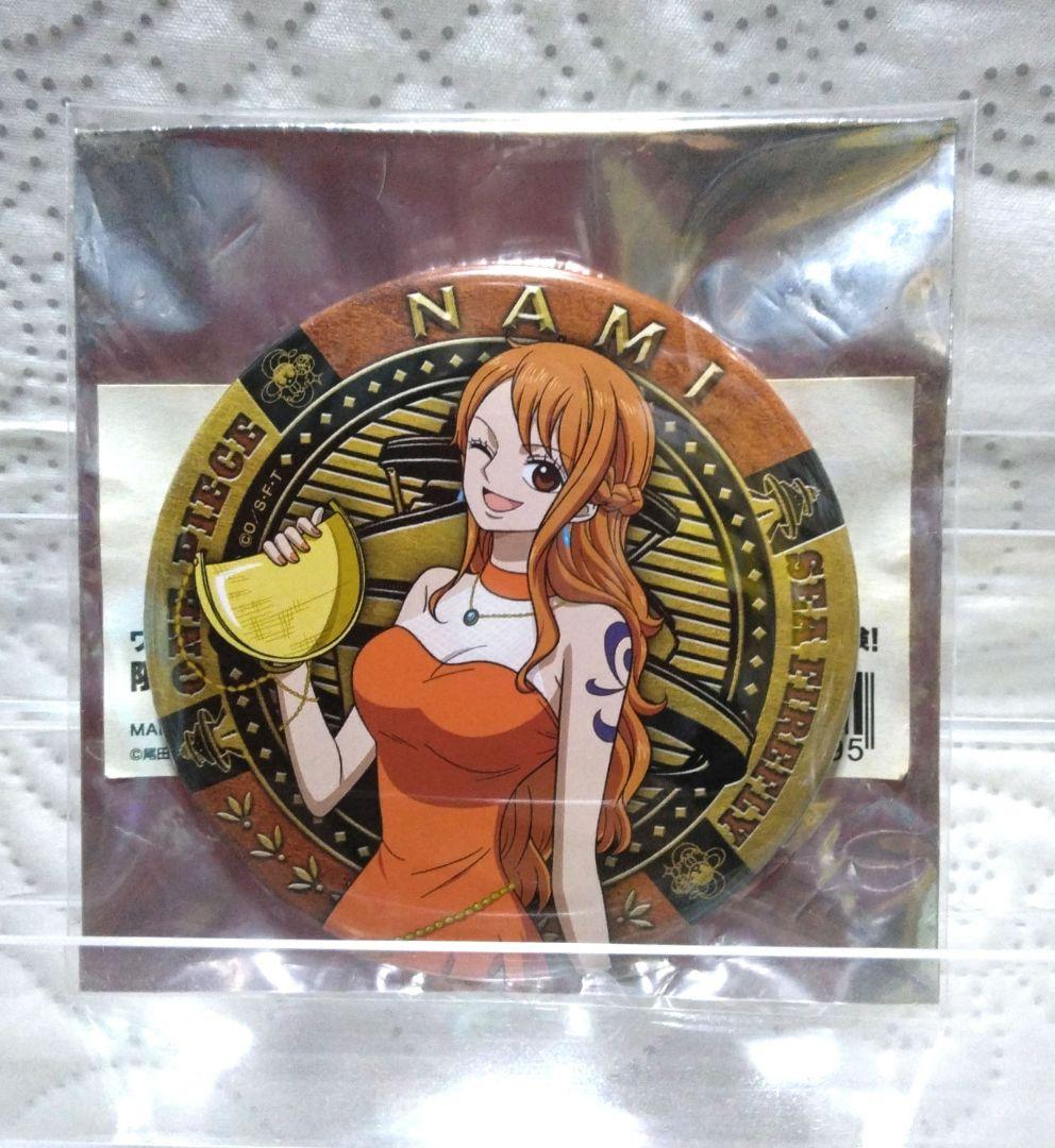 ワンピース アニメ放送20周年 缶バッジ 海ほたる限定 ナミ