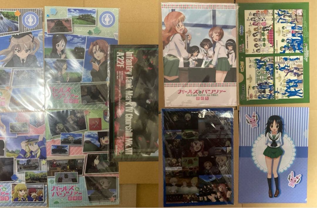 ガールズ&パンツァー クリアファイル 200枚以上