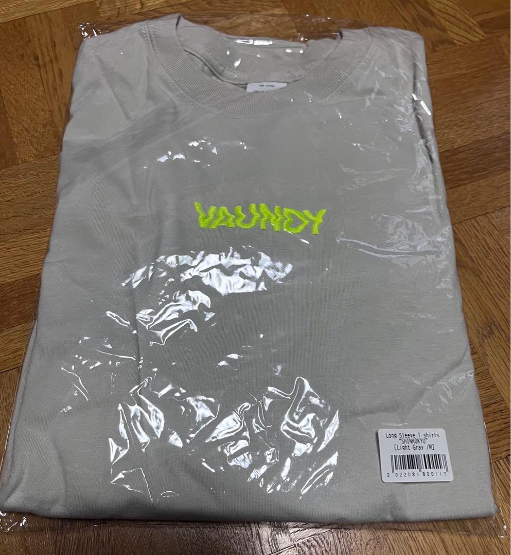バウンディvaundy新品SHINKOKYUロングtシャツMサイズグレー