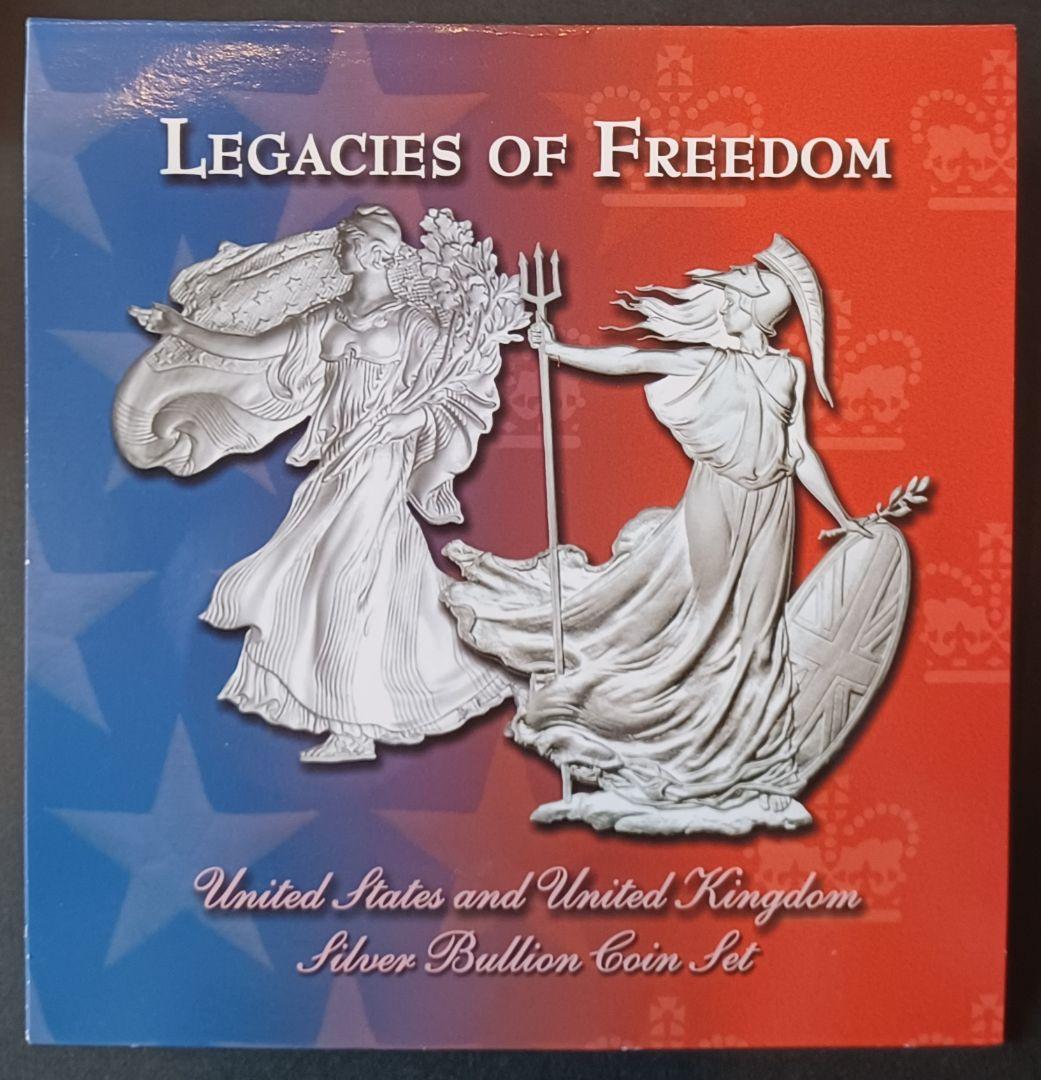 Legacies Of Freedom イーグル銀貨とブリタニア銀貨