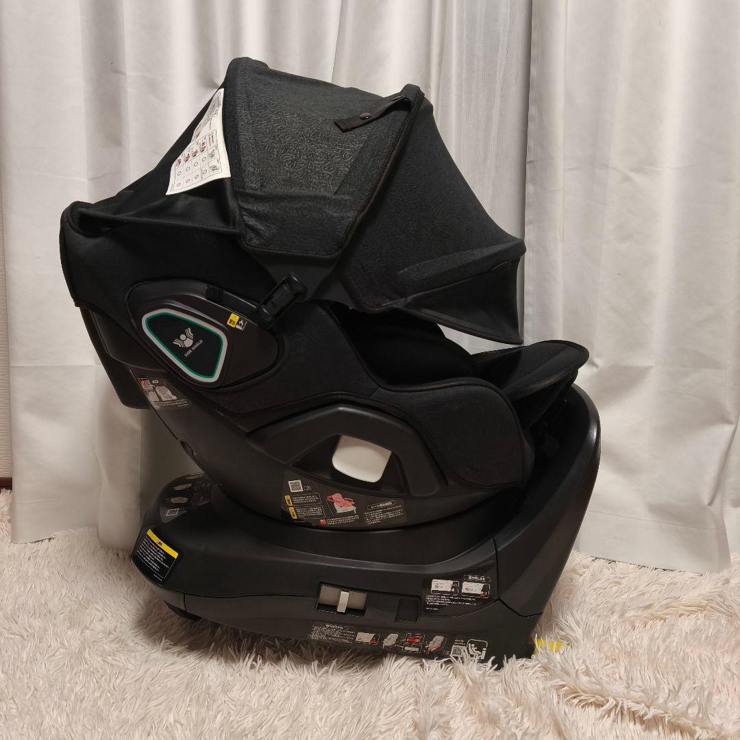 【美品】アップリカ　マモリラ ISOFIX チャイルドシート　ニンバスブラック
