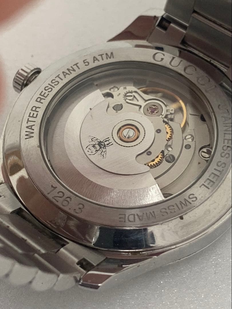 ピンクの猫　グッチ GUCCI 126.3/YA126339 エリクス