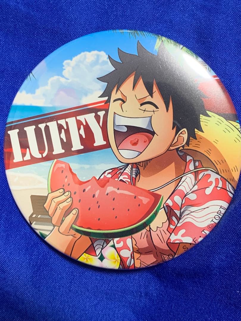 【7種セット】ワンピース東京タワー ルフィ 缶バッジ