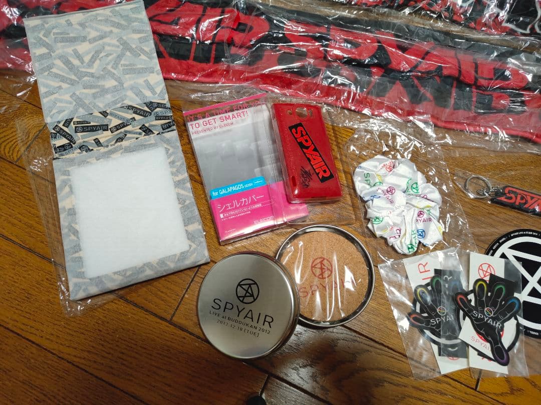 SPYAIR ライブ LIVE グッズ マフラータオル 直筆サイン入り