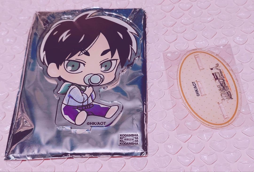 進撃の巨人 エレン きゃらドリ 赤ちゃん アクリルスタンド