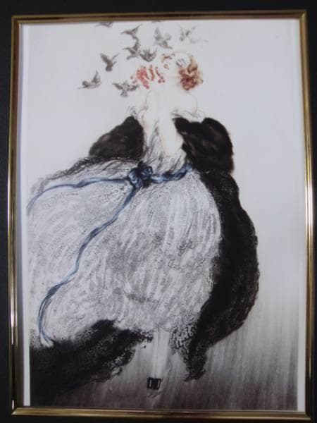 ルイ・イカール限定版・アールデコ/インビテーション、希少な額装用画集より