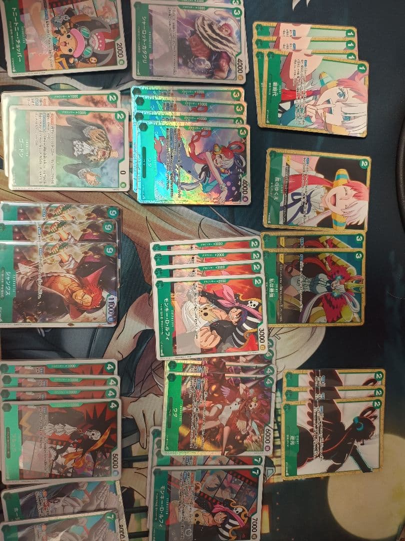 ワンピースカード引退品　3デッキ欠品なし　2デッキ欠品あり