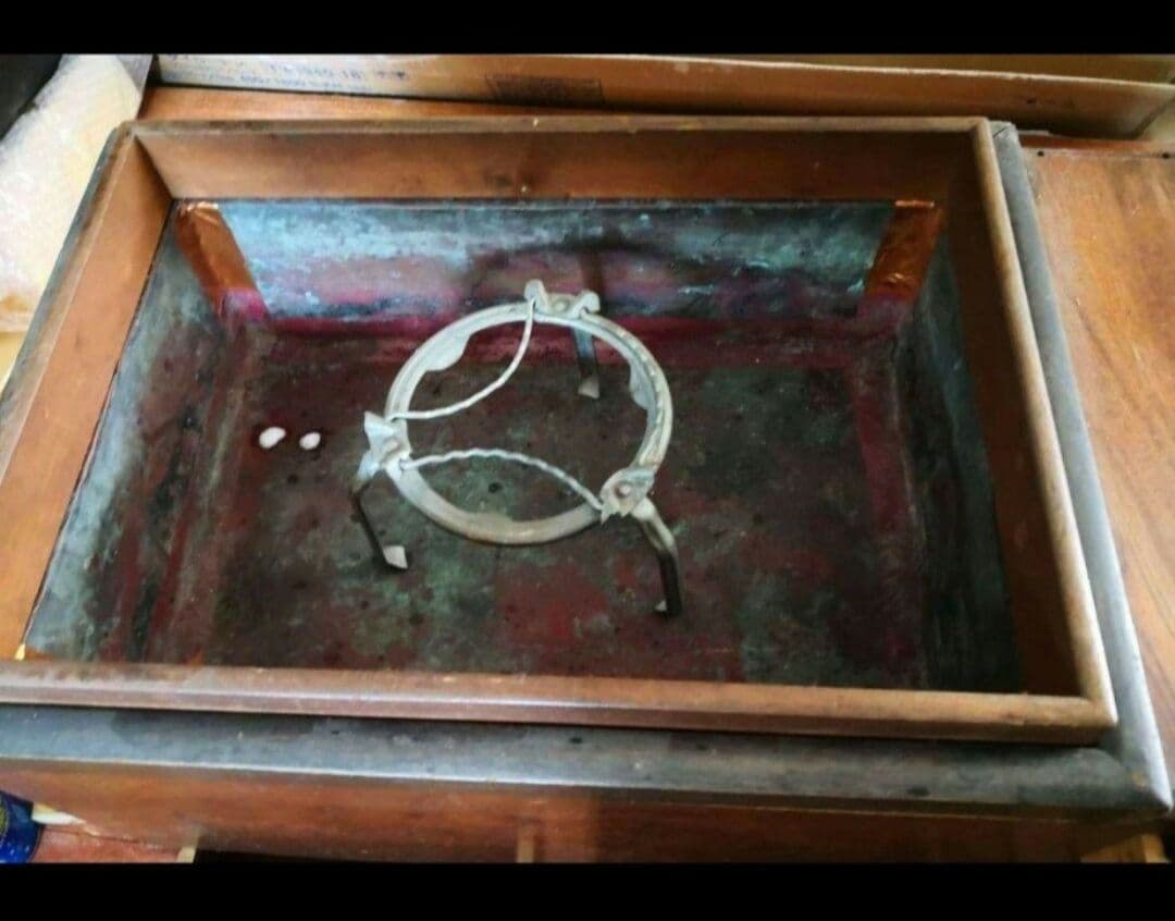 昭和　アンティーク　家具　火鉢