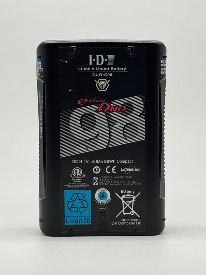 IDX DUO-C98 Vマウントバッテリー