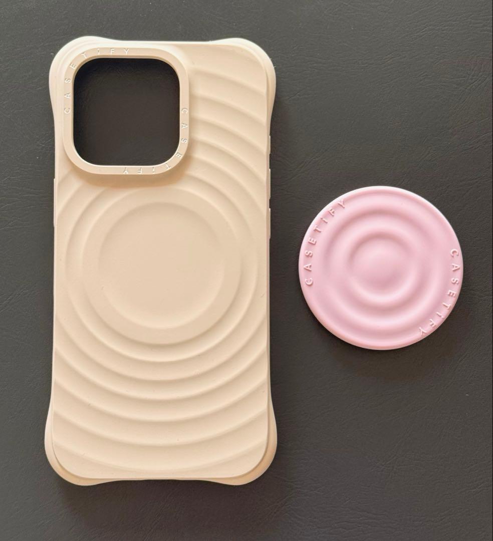 【未使用】casetify iPhone16pro ケース・グリップset