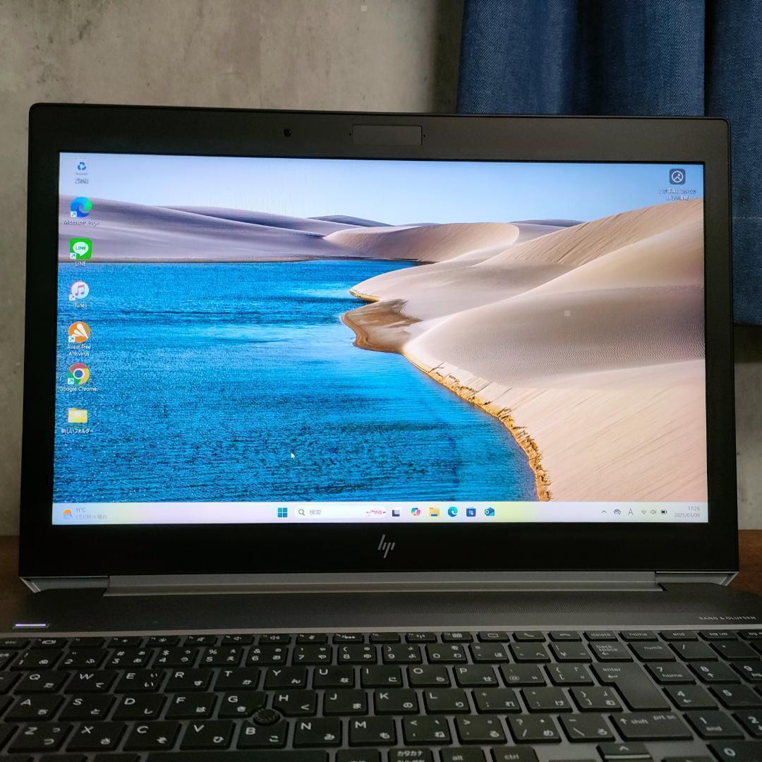 n123 超高性能！hp Zbook core i7メモリ32GB グラボ搭載