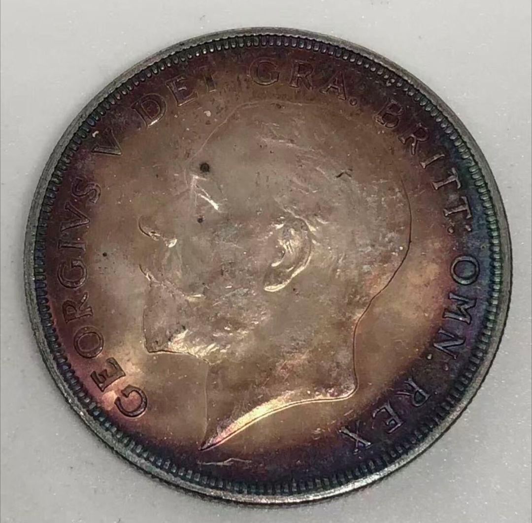 26.9g　銀貨 1932年　ジョージ5世 クラウン銀貨　ウィンザー朝の初代君主