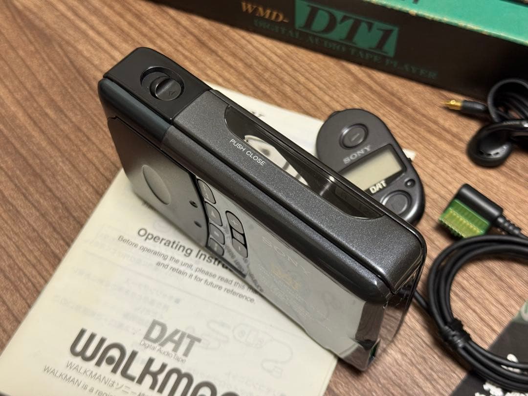 希少 元箱付き 整備済極上品 SONY ソニー テーププレーヤー WMD-DT1