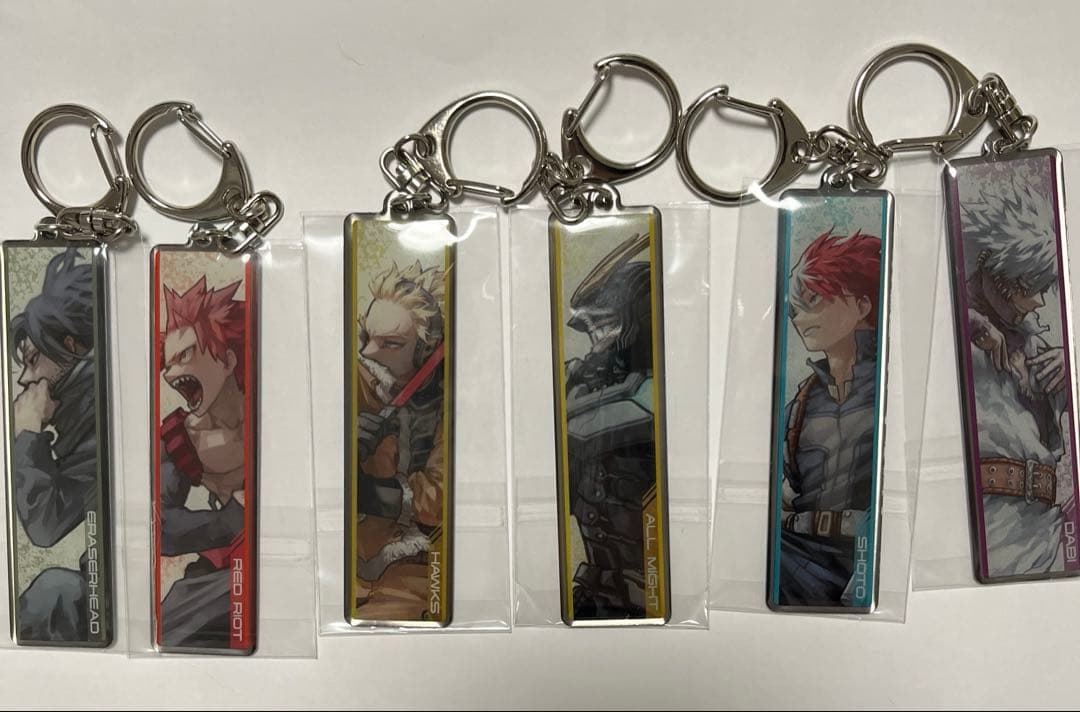 ヒロアカ原画展 メタルキーホルダーコレクション