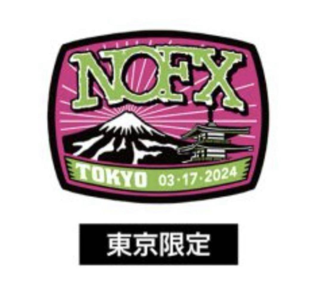NOFX 東京限定 パッチ