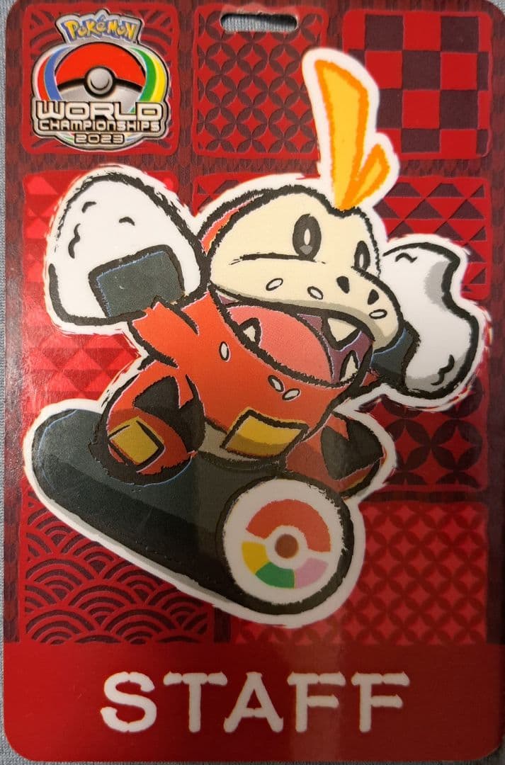 ポケモンwcs2023スタッフバッジ