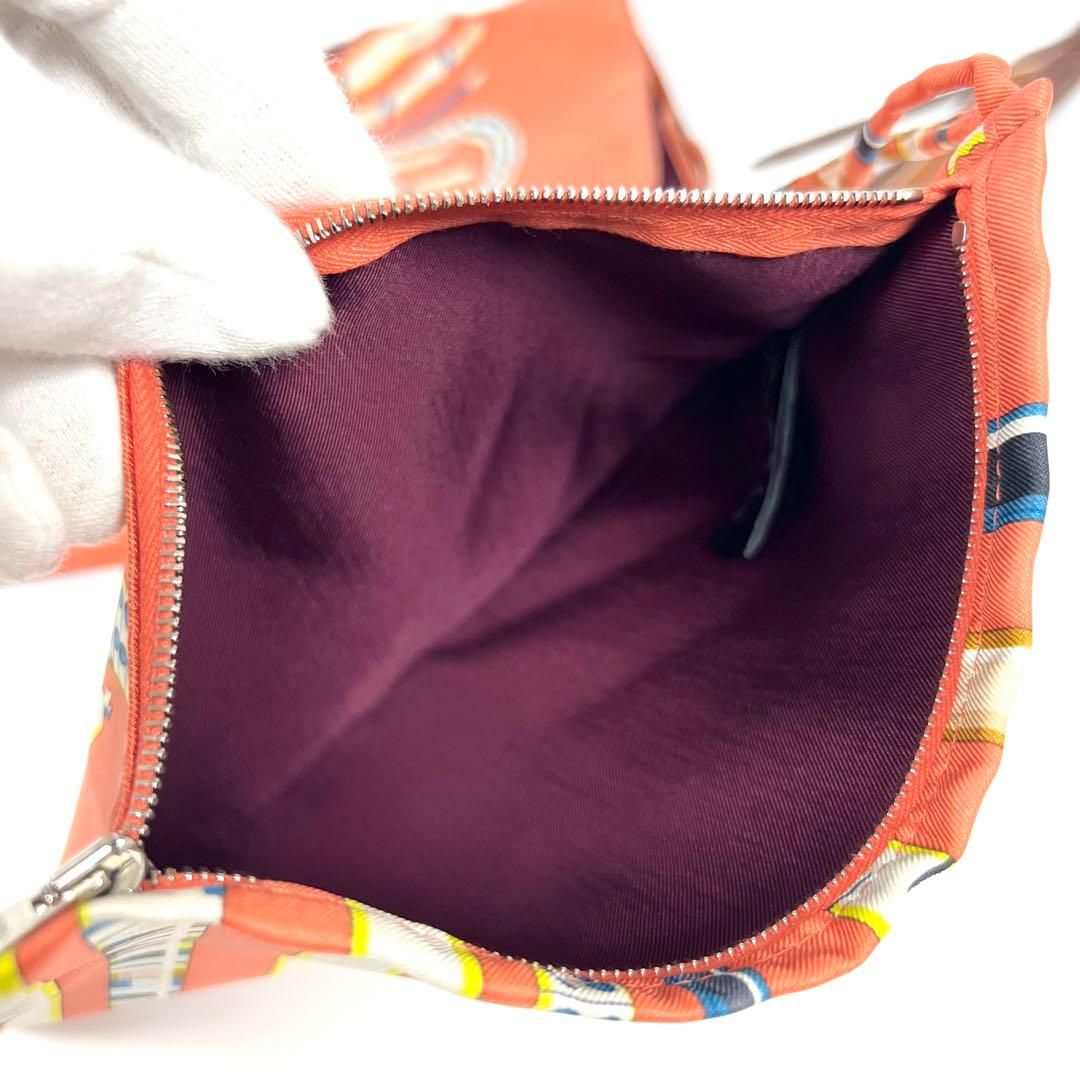 【良品】HERMES（エルメス） ショルダーバッグ シルキーシティPM ステッキ