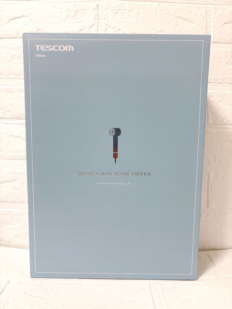 新品未開封　テスコム ドライヤー マイナスイオン ホワイトTD863A-W